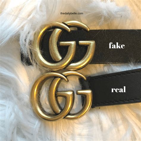 The Difference Between the Real Gucci Belt and the Fake One